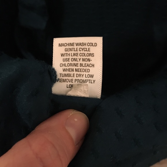 Satin Teal polka dots adorable blouse - Picture 5 of 9